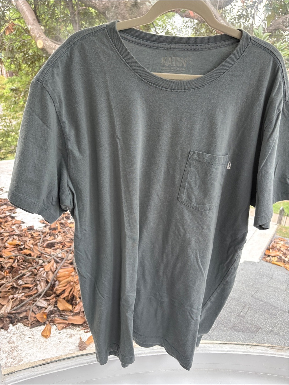Katin Men's Crewneck Sweater in grayish green-XL